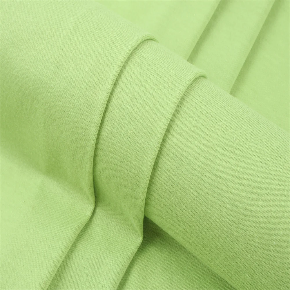 D102 Popular Style T Shirt Fabric Polyester Single Jersey Fabric Clothing Jersey Fabric