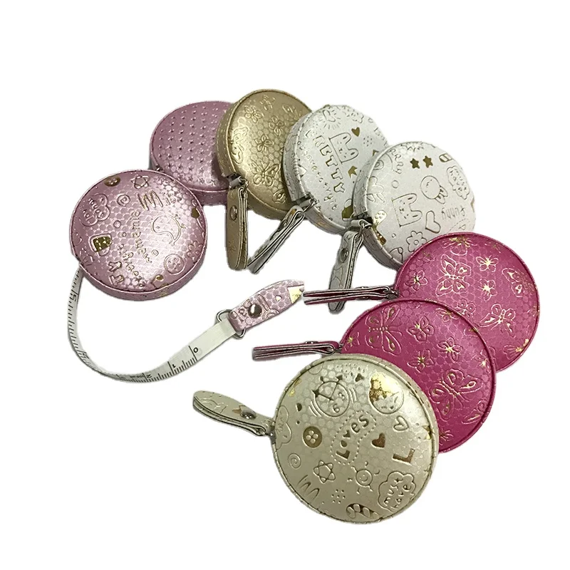 China Manufacturer Round Square 1.5M 2M Waterproof Mold Proof Retractable Tape Measure With Logo Custom