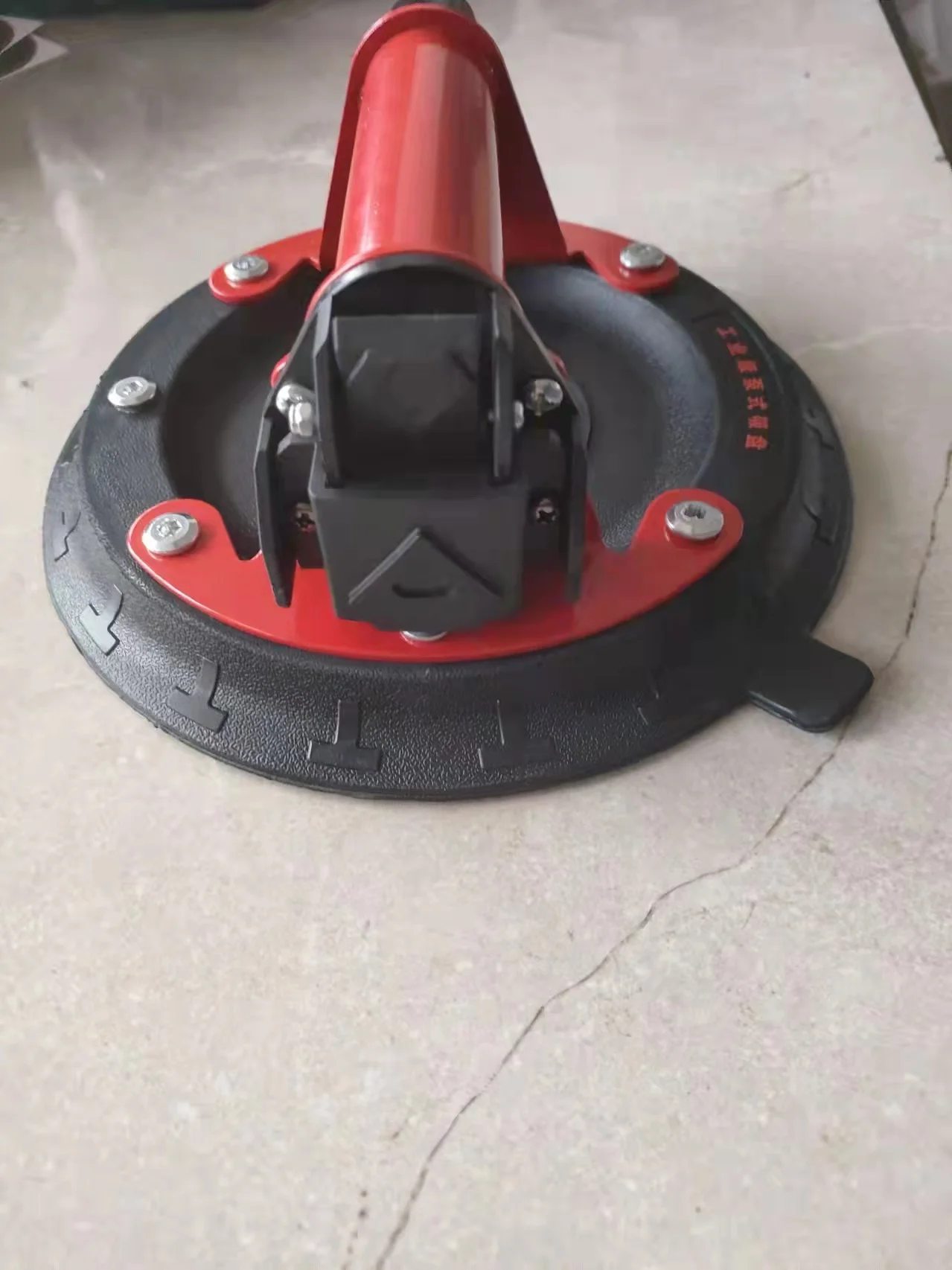 Industrial 8 Inch Hand pump suction cup heavy-duty glass tile large plate vaccum suction cup