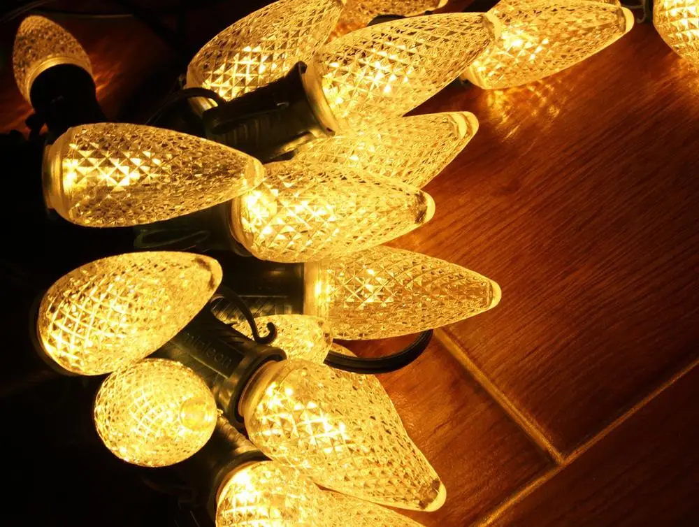 15 Years Factory Free Sample Brighter UL C9 bulbs SMD LED Christmas light