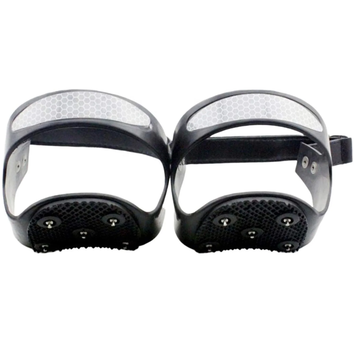 Unisex Anti-Slip Ice Cleats Shoes Boots Covers Grips Traction Aid Crampon Snow Spikes