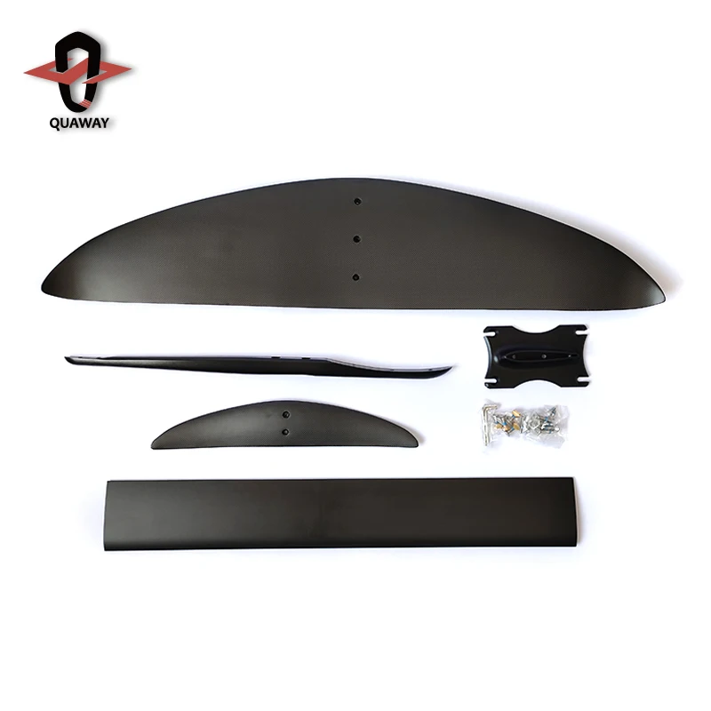 QS-16 High Aspect AL / Carbon Wingfoil Hydrofoil Foil Board Windsurf Kitesurf Big Foil Wing Large Wing Surf with Screws and Bag