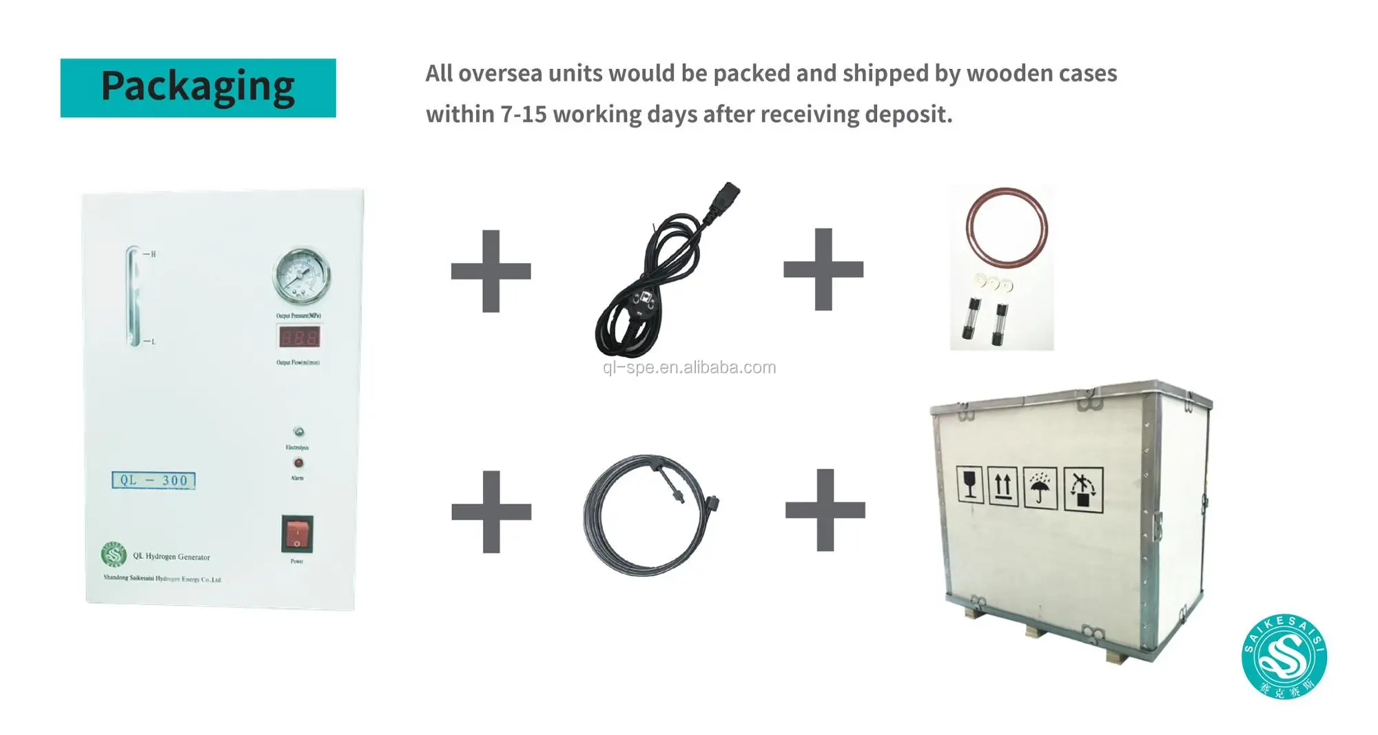 QL-150  PEM HHO oxygen hydrogen generator for laboratory use