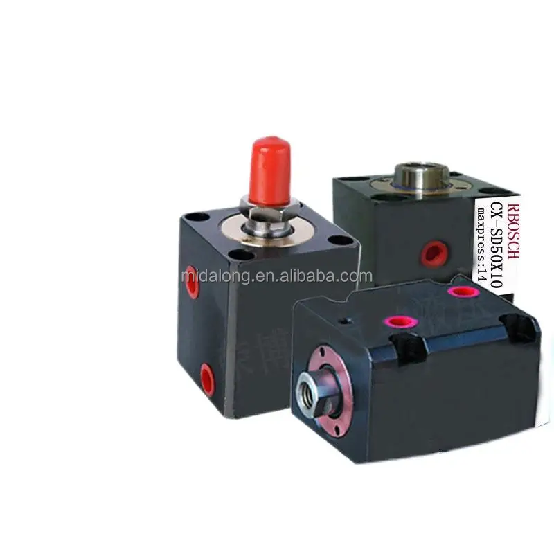 Регулируемый квадратный тонкий цилиндр Xincheng CHTB/JOB/CX-SD LA25 32 40 50 63x10*20*30