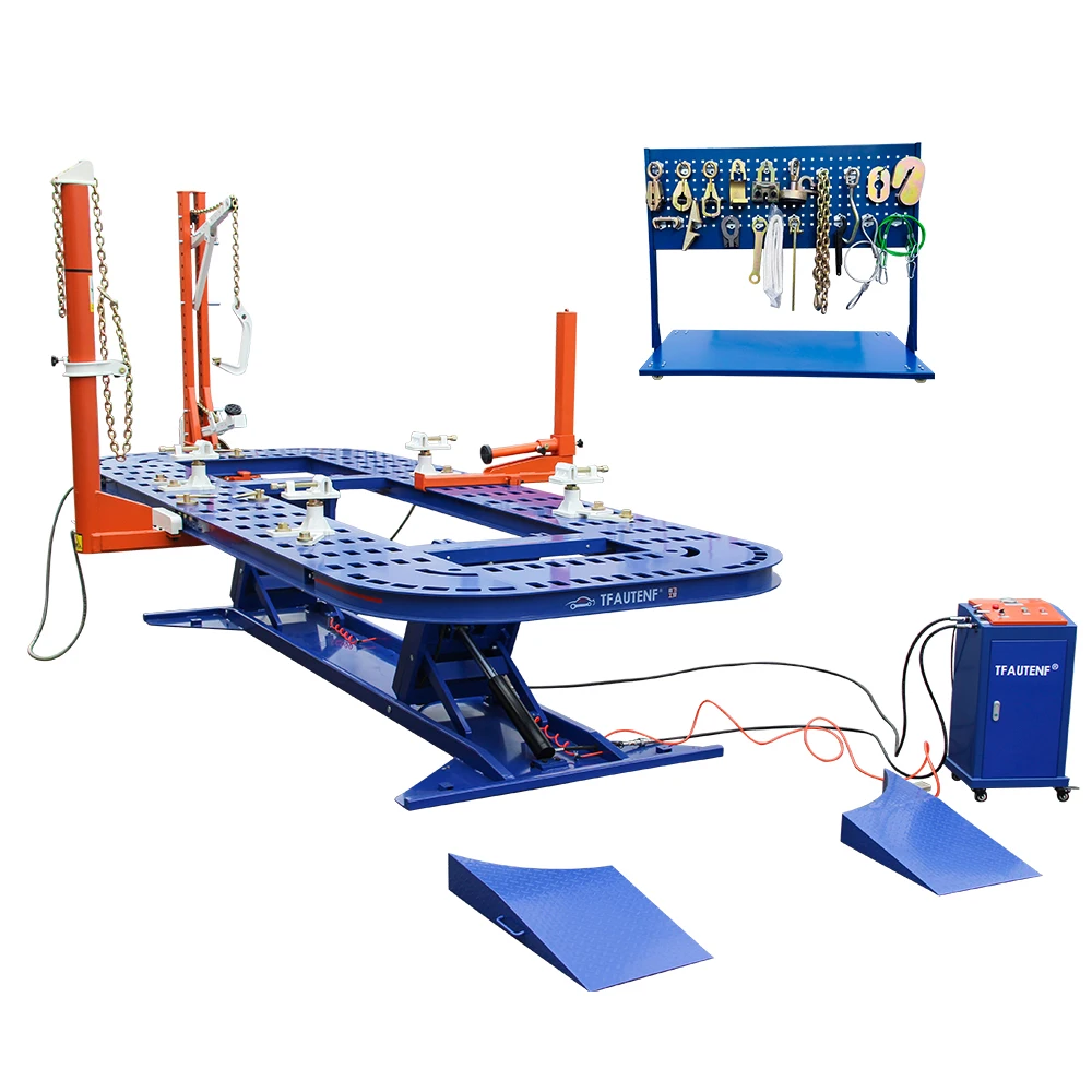 TF-503CB Advanced centralized control auto body frame machine / body repair machine / chassis straightener with electric pump