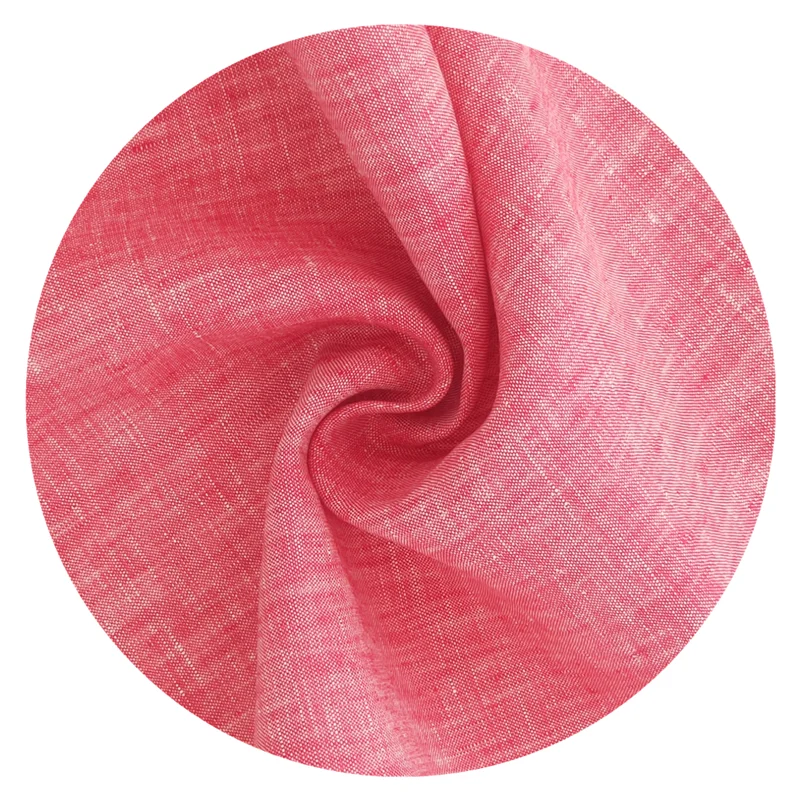 Изготовленный на заказ продукт вымытый мягкий высококачественный чистый материал одежды оптовая продажа 100 льняная ткань