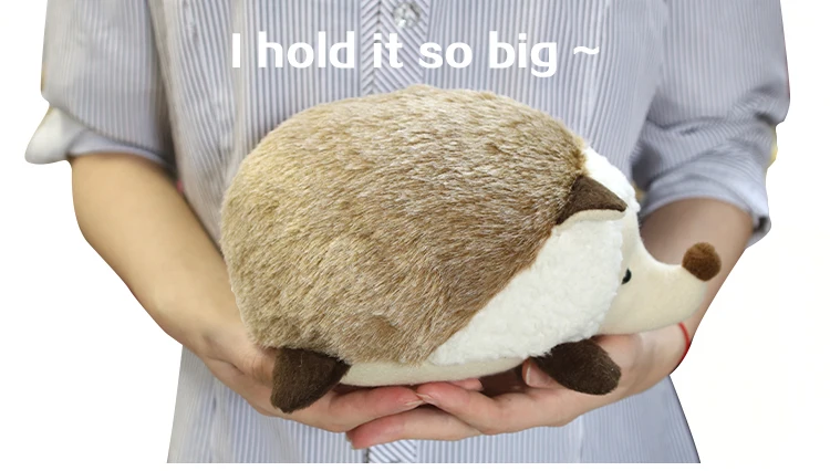 Furniture crafts Small hedgehog plush doll small throw pillow home decoration