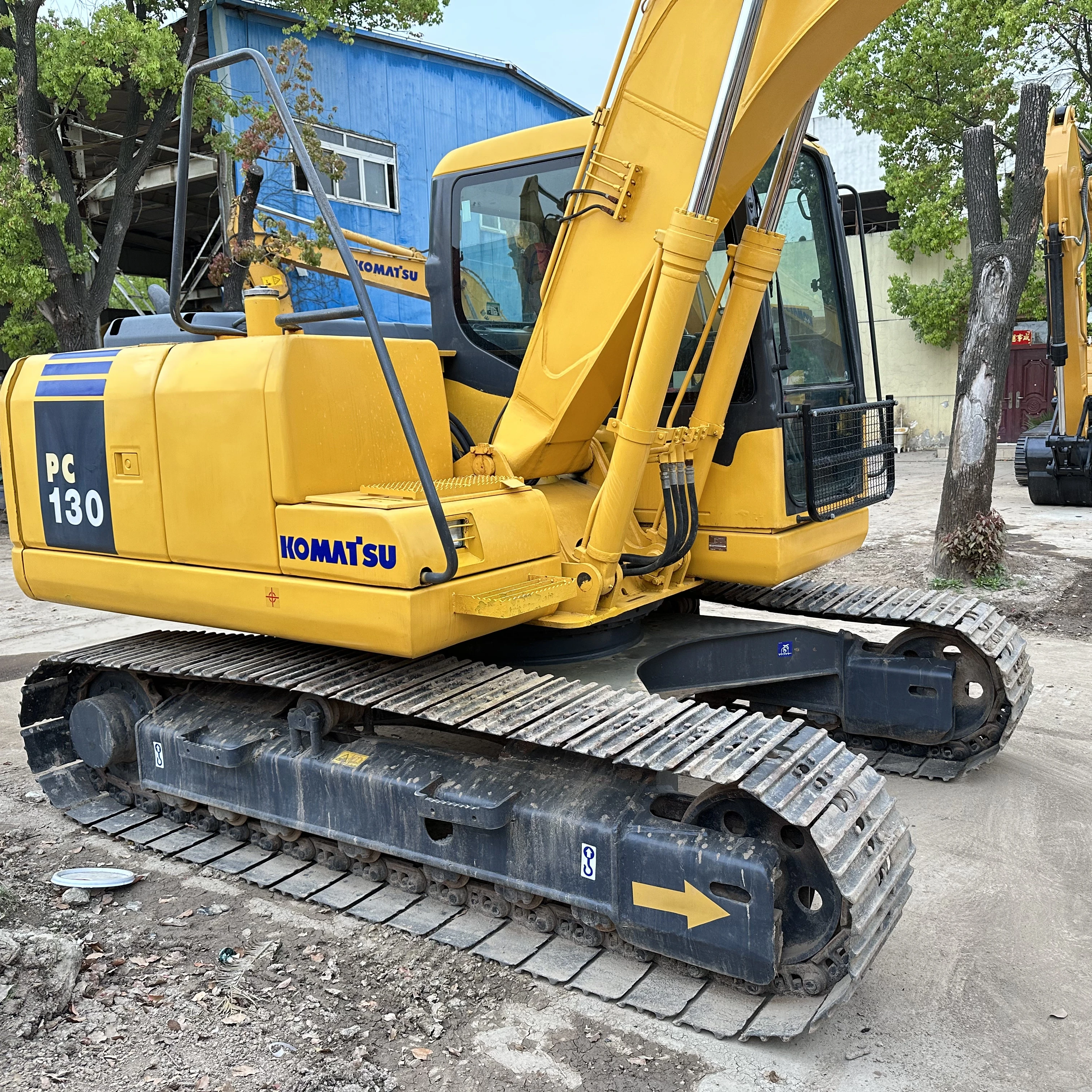 90% новый японский Подержанный PC130-7 Komatsu 130 гидравлические экскаваторы/PC130 130-7 мини-экскаватор глобальная доставка быстрая