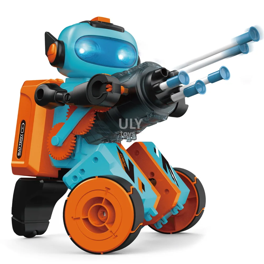 New 3 In 1 Smart Program RC Robot Thinking Skill Develiop Feeling Stem Diy Robotics Kit Education Toys For School Children