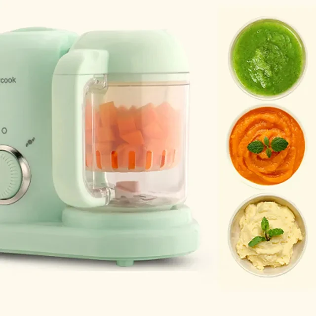 Low Sound Mini Electric Bady Food Steam Cooker Multi Vegetable Fruit Blender Baby Food Maker