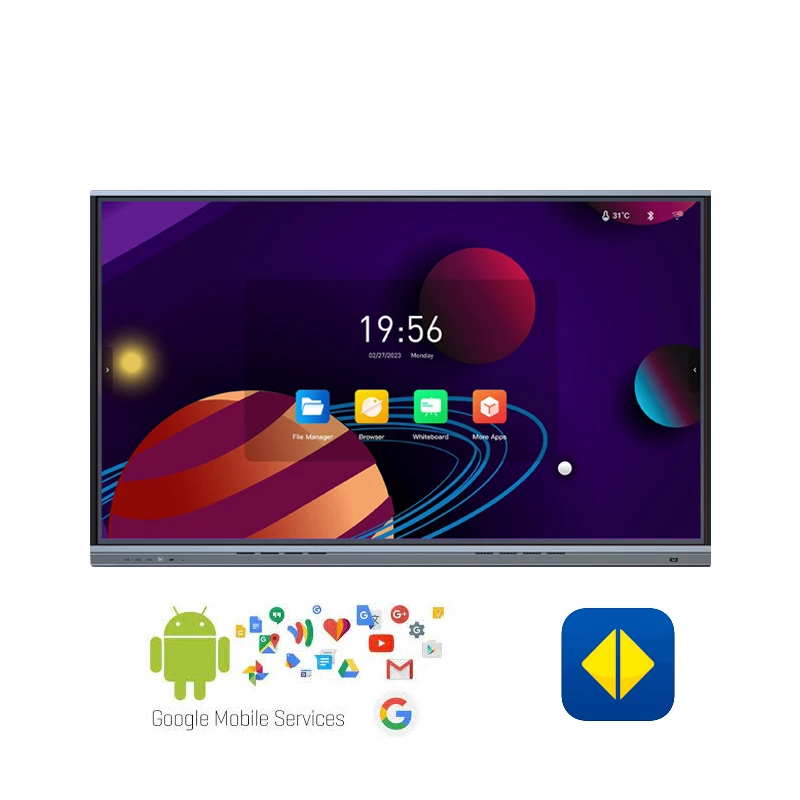 Factory price Tacteasy 65 75 86 98inch interactive flat panel smart panel interactive boards