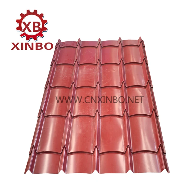 2024 New Ceramic Roof Tile Making Machine Glazed Roof Tile Machine Stepped Roof Tile Panel