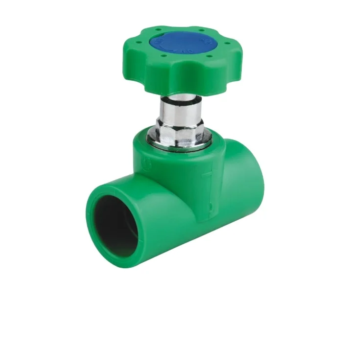 Deso Stop Valve Water Pipe Fitting Plastic PPR Union butterfly Shut-off Check Valve