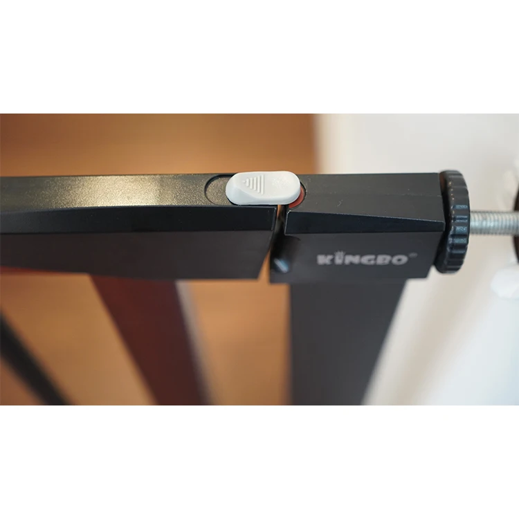 High quality one-handed use wooden metal baby barrier child safety gate stair baby gate metal