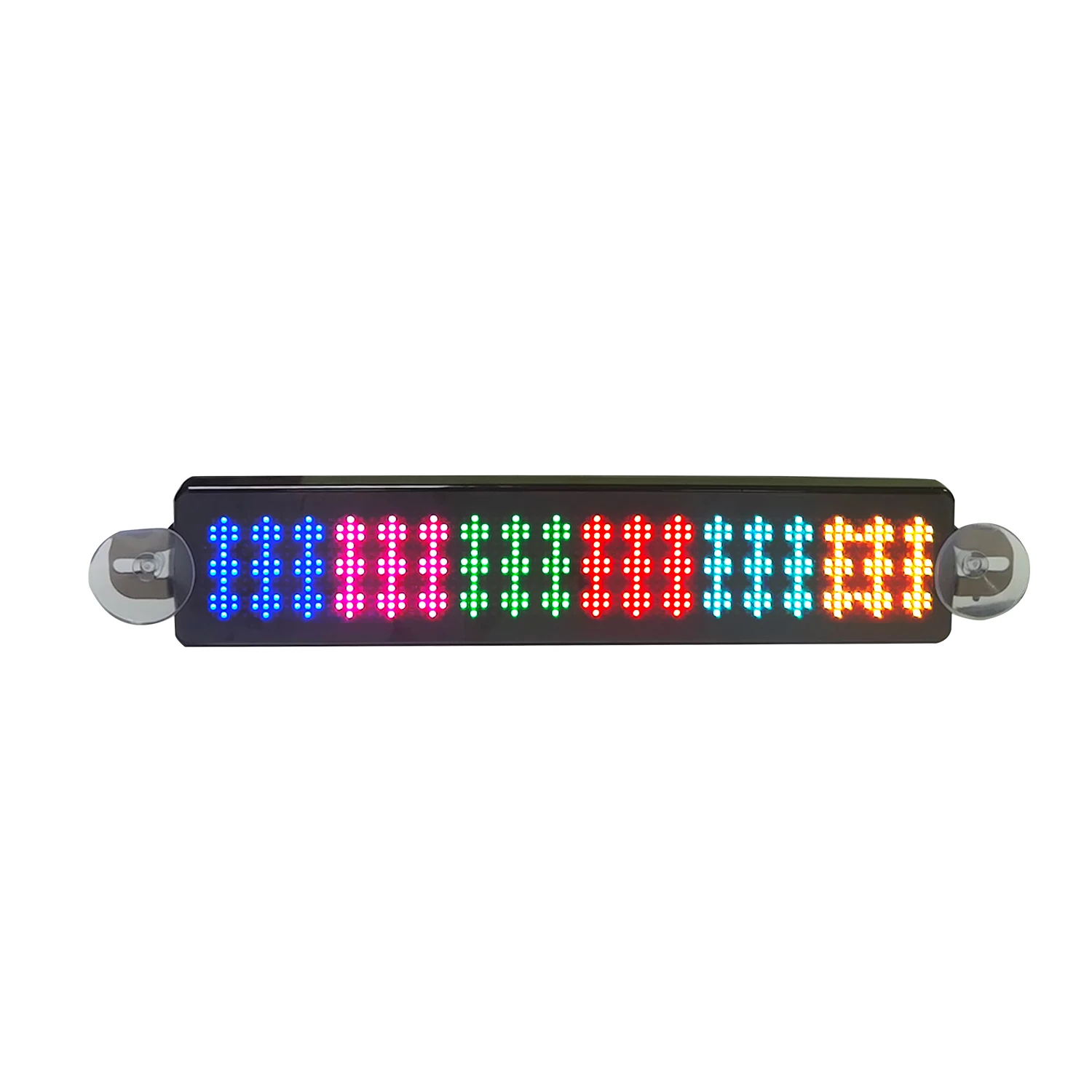 5V USB LED Matrix Panel Portable Shop Window Advertising Sign Scrolling Message Board Programmable Mini LED Car Display Screen