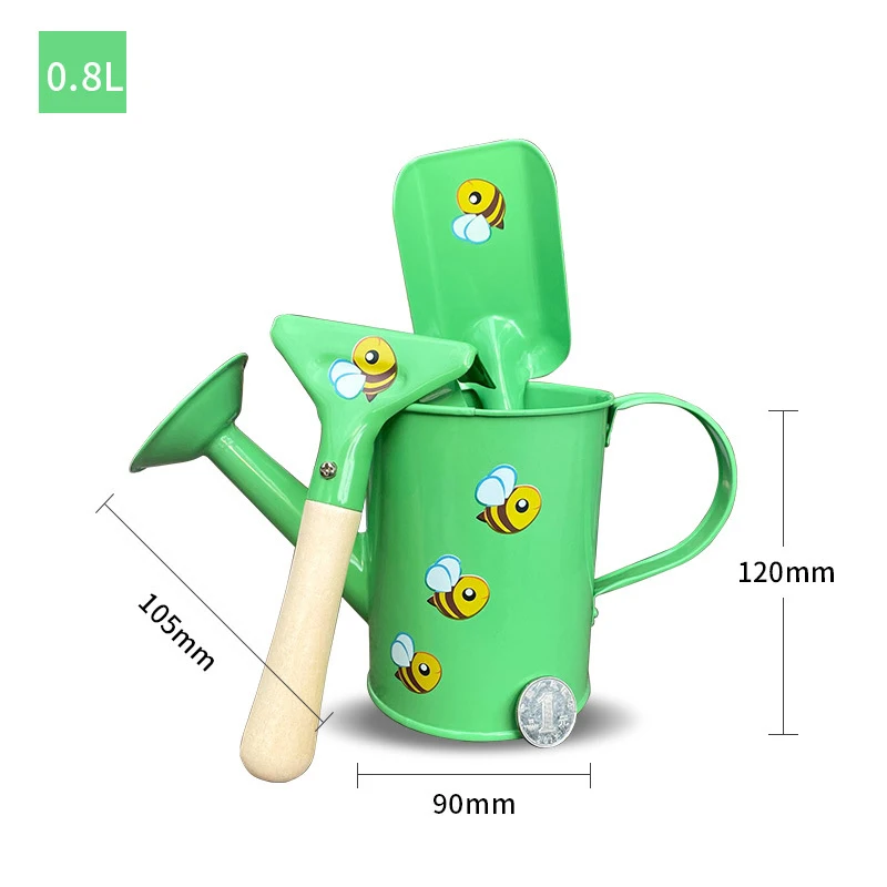 Green powder Coated Galvanized, Water Can Simple Plain Wholesale Water Can Garden Ware Classic Stylish Luxury Watering Can/