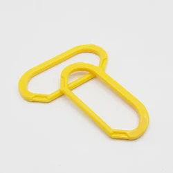 Plastic Solid Handles Portable Metal Tin Tox Packing Plastic Handle