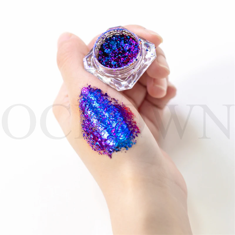 Chameleon Pearl Flakes blue/purple/red 88013 Car Paint Plastic Coating Epoxy Resin Pigment