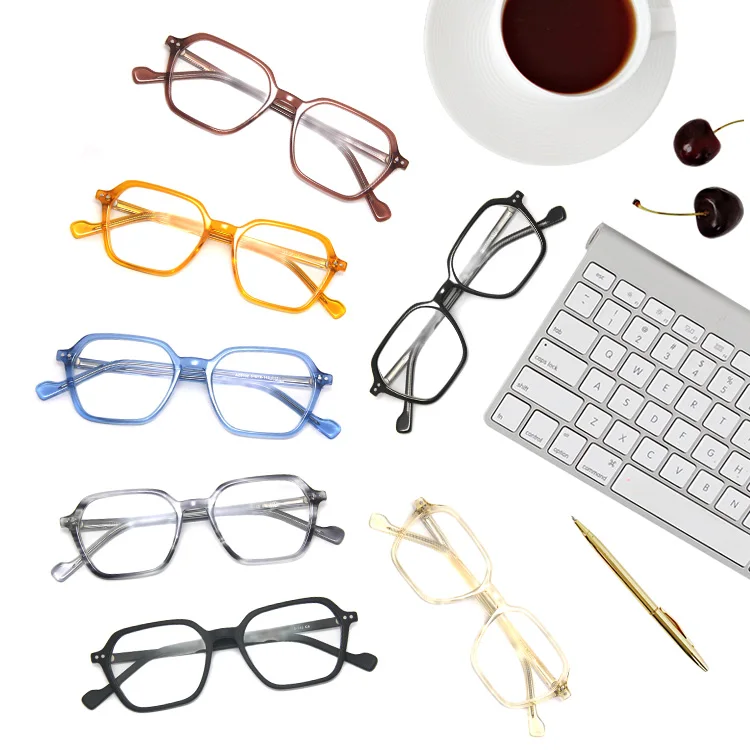 Premium Acetate Frames with Sleek Design and Durable Material Perfect for All Face Shapes Comfortable Highly Versatile