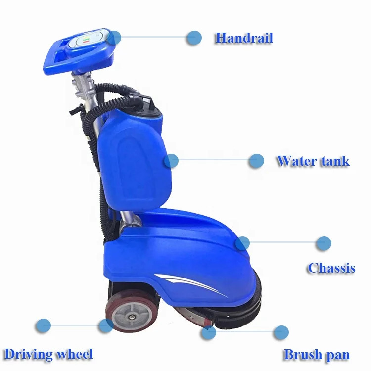 JH350 Automatic marble granite cleaning machine floor washing