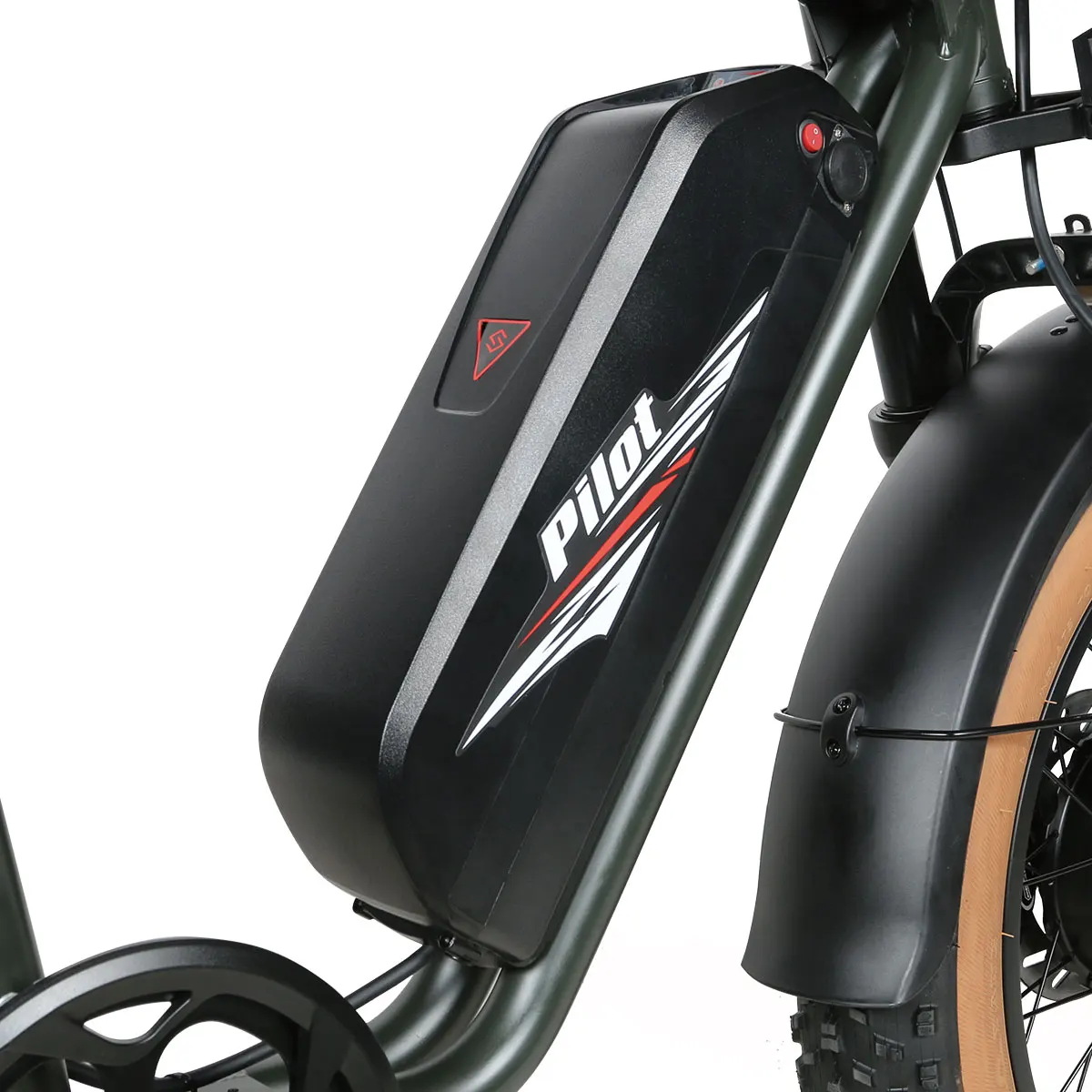 Aluminum Alloy down Tube Rear Hub Motor Hybrid Electric bicycle