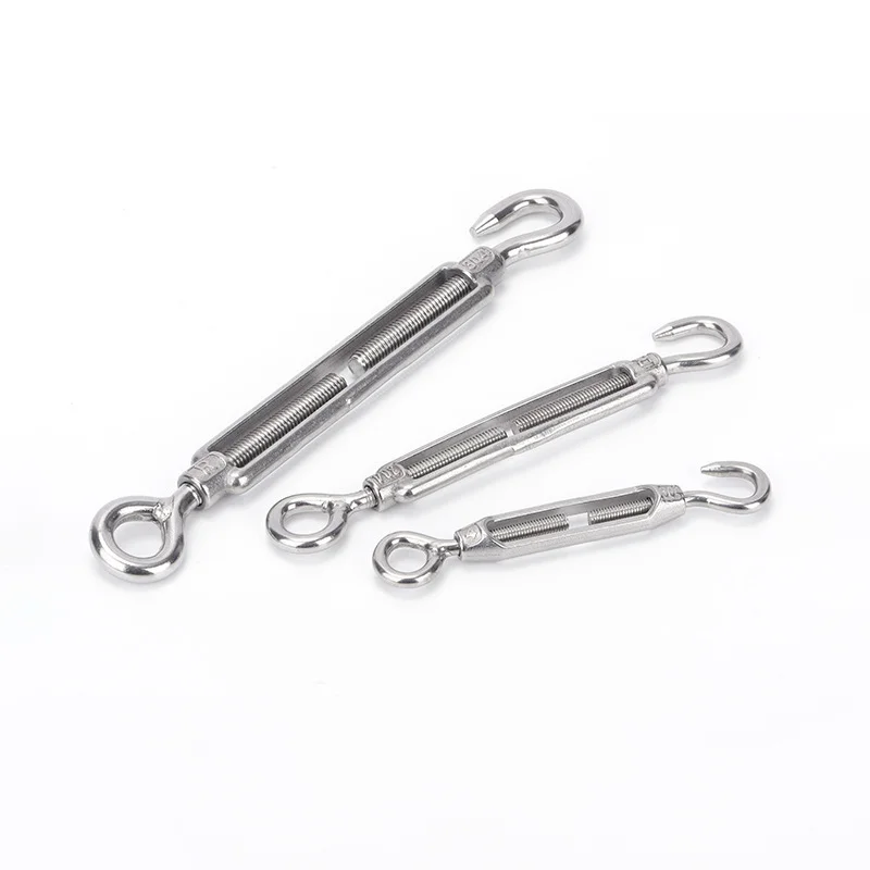 Excellent wholesale turnbuckle wire rope tensioner with eye hook terminal turnbuckle for wire rope