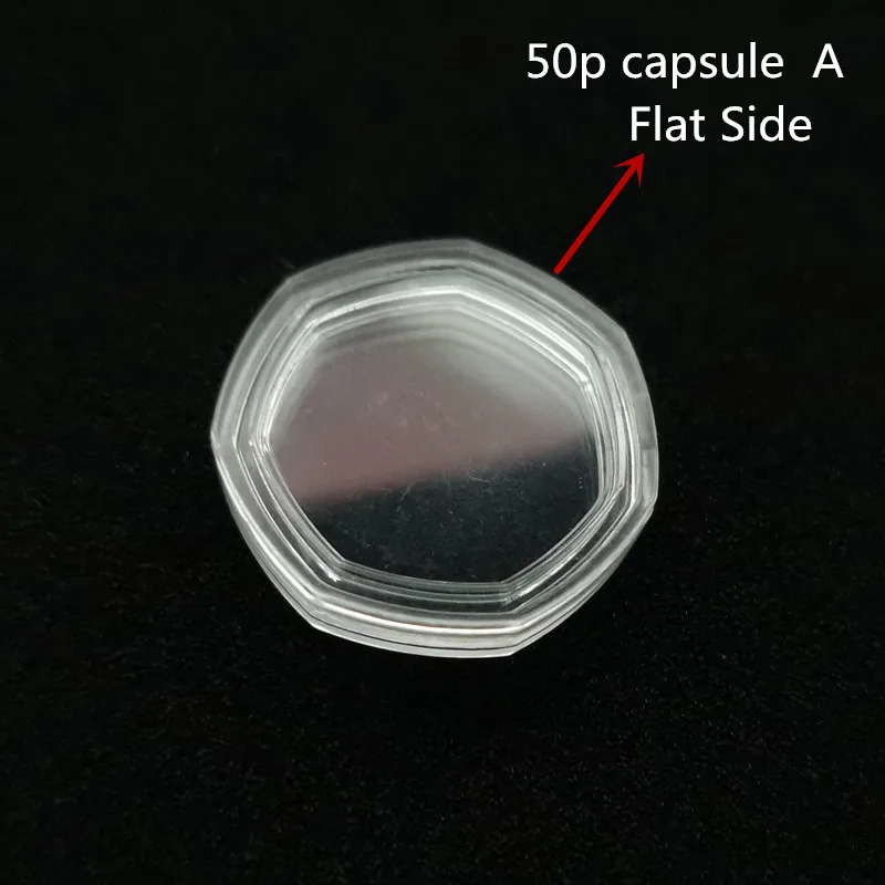 UK coin 50p капсулы гептагон