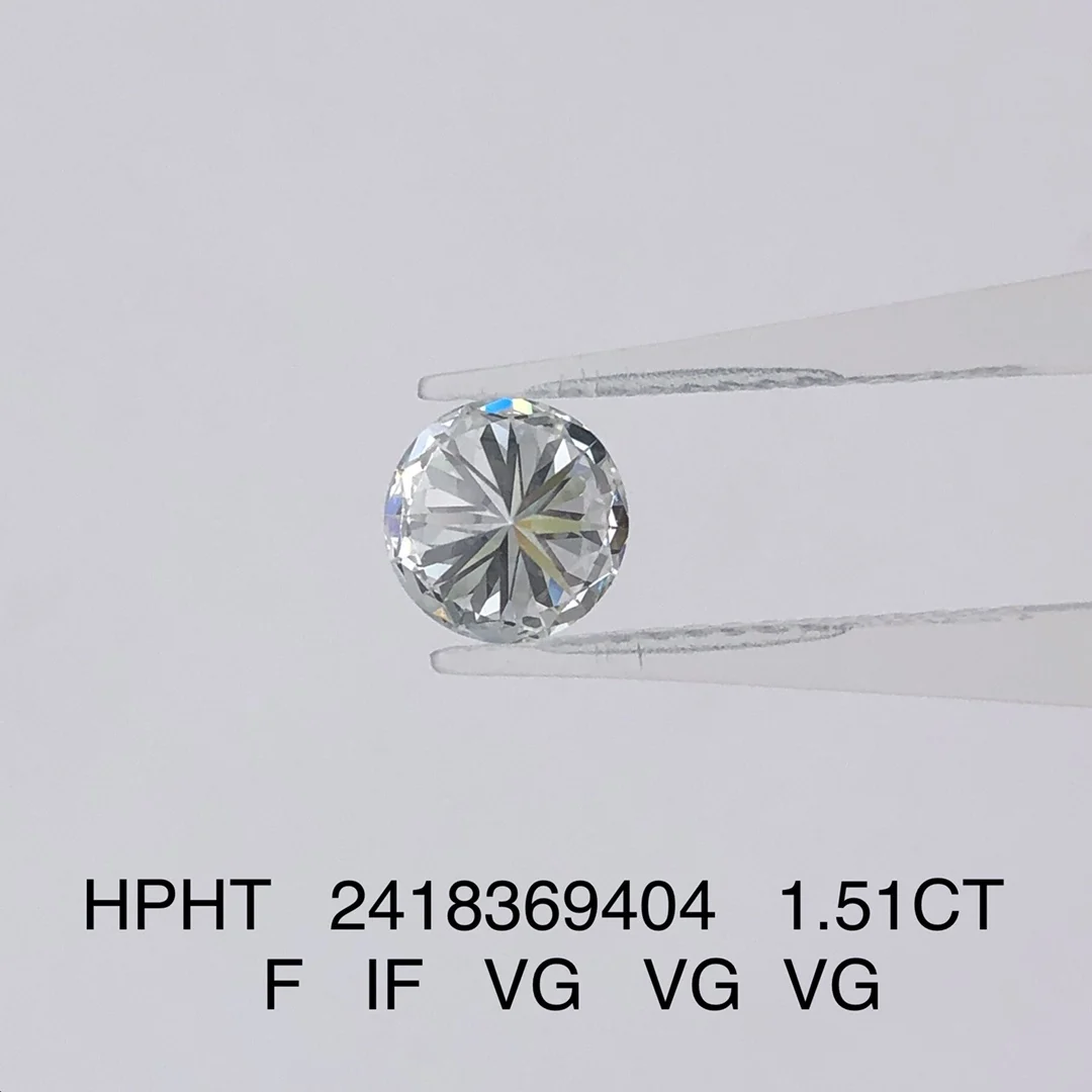 Lab Grown Diamond Certificate HPHT CVD Polish 1-4ct DEF VVS Manufacturer Real Jewelry Chain Engagement Ring Jewellery Wholesale