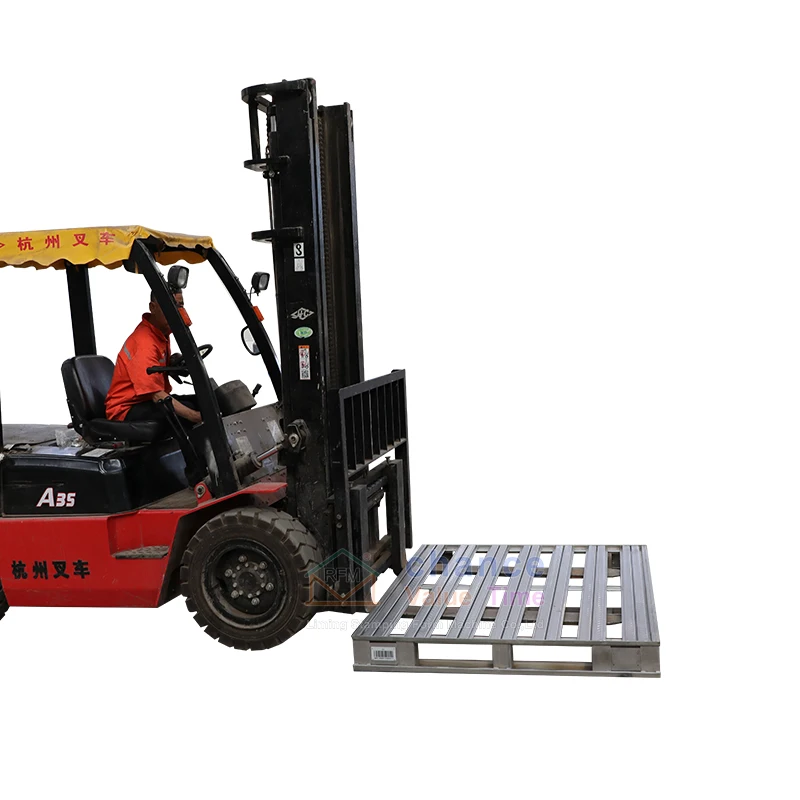 Hot 3000kg  Warehouse Stainless Steel Pallet 304/201 for Forklift Hand Hydraulic Truck