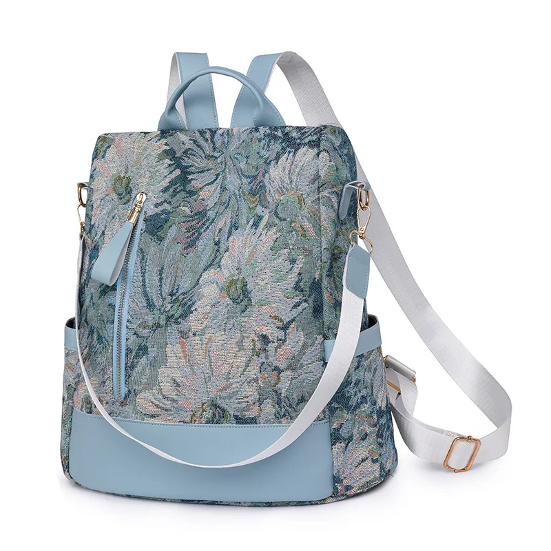 Durable Nylon Style Cloth School Backpack Pretty Girl School Backpacks Women Travel Bags Fashion Women Backpack