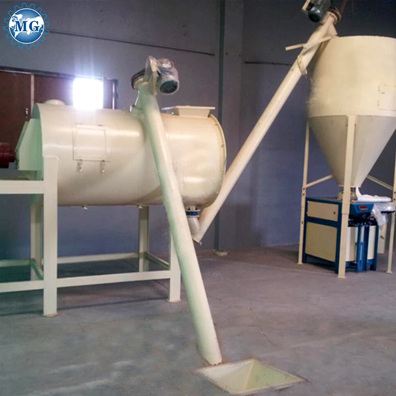 3-5T/H Industrial Cement Tile Adhesive And Wall Putty Mixer Making and Packing Machine for Sale