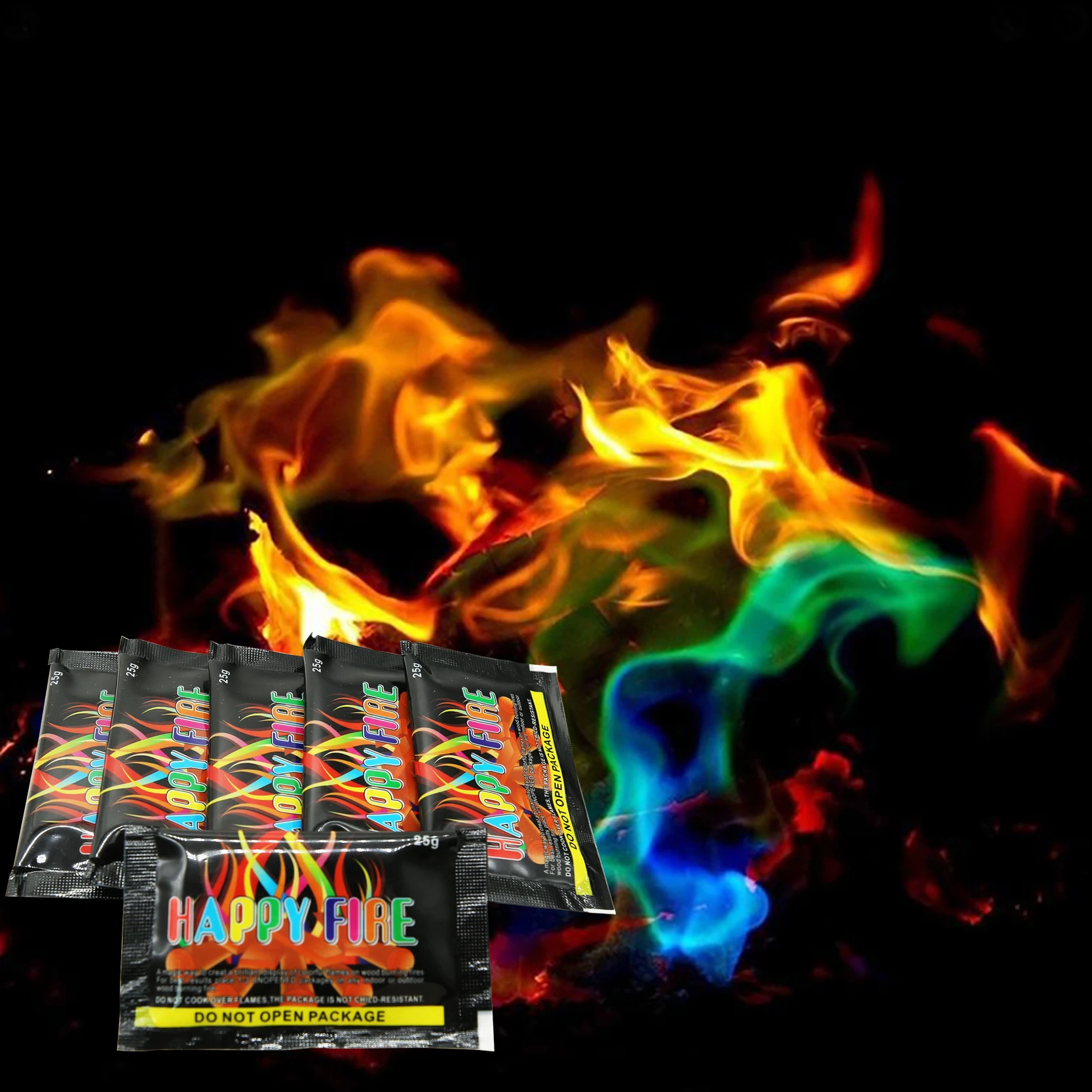  Change Color Flame fire Wholesale Professional Mystical Flames Fire Magic Powder color flame