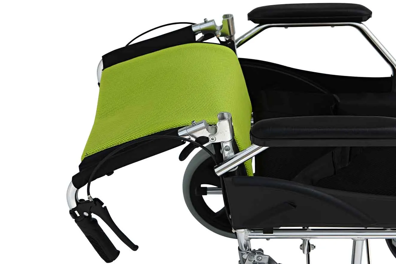 foshan fashion asia folding wheelchair cheapest Best Selling Easy Handle And Foldable Lightweight Aluminium Wheelchair