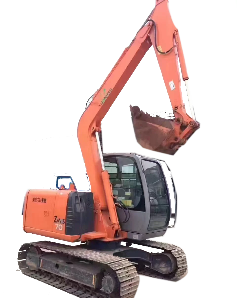 Экскаватор hitachi хорошего качества 7 тонн небольшой экскаватор Подержанный гидравлический гусеничный