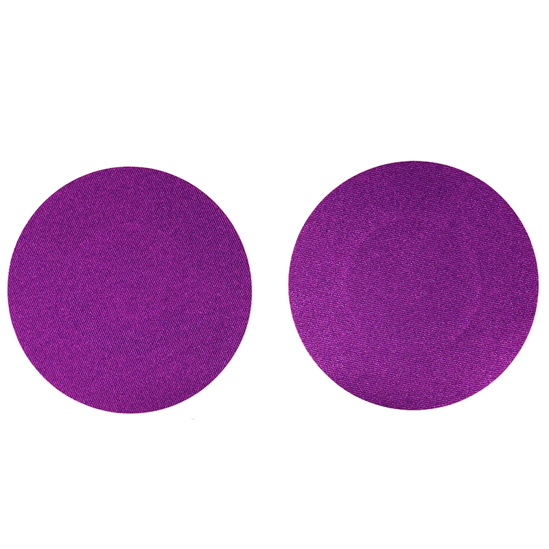 Round Shape Pasties Nipple Cover Invisible Disposable Self Adhesive Silicone Bra Satin Chest Stickers