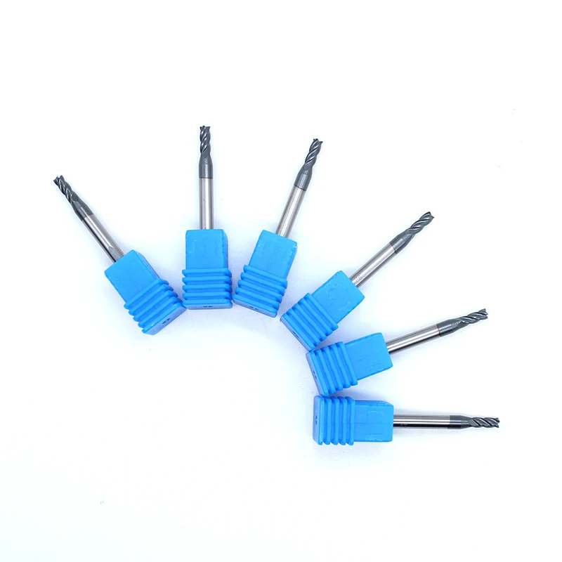 HSJR твердосплавная Концевая фреза HRC60 с 4 лезвиями 2 * D4 * 5*50*4T