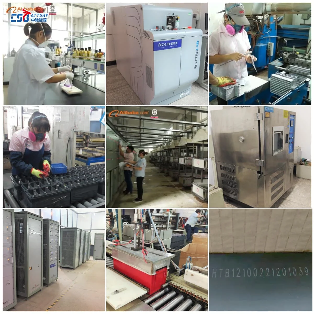 Csbattery 12V75ah Bateria High-Purity Gel Battery for Excavators/Telecom/VFD-Systems/Sump&Sewage-Pumps/Vs: Fiamm/Ri