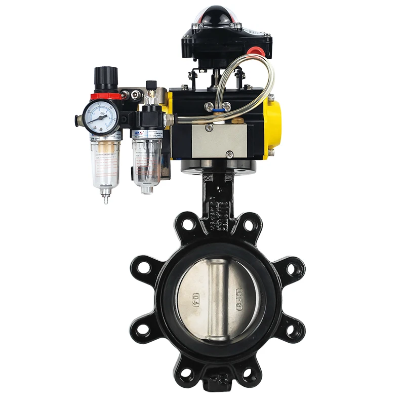 Butterfly valve lug type sandwich type manufacturers in China direct sales