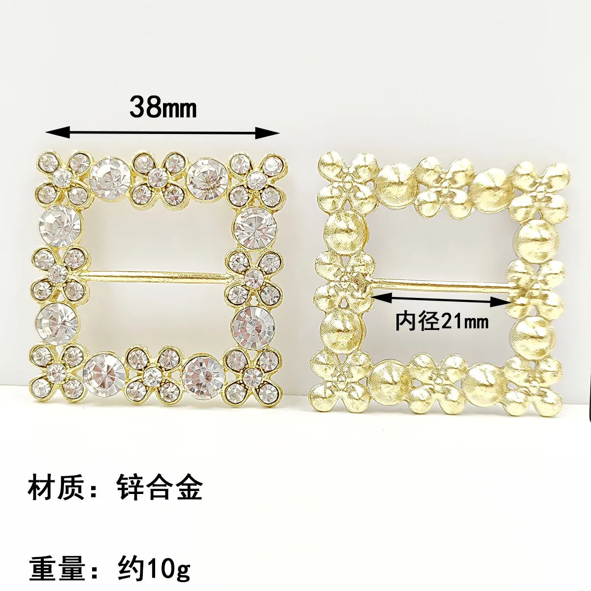 Custom Logo Fashion Western Belt Buckles Retro Metal Pin Buckle Belt For Bags Women Men Garment Pin Buckle