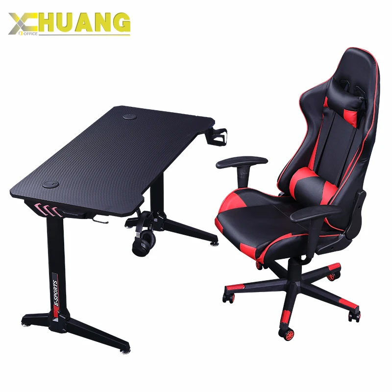 Modern design home desk bedroom desktop computer desk metal electronic adjustable computer tables