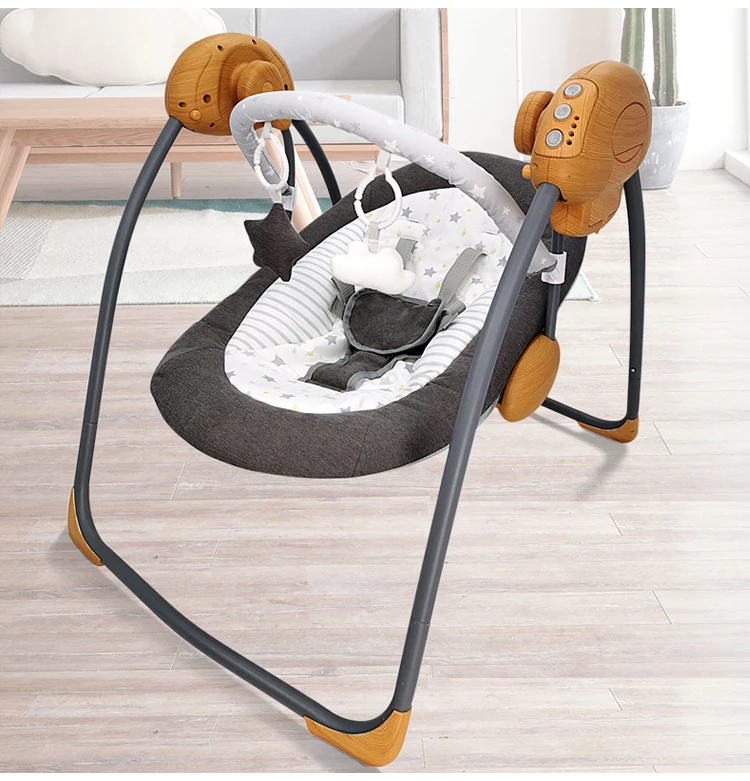 The new 2022 baby swing new model comfortable and safe portable baby rocker bouncer rocking chair