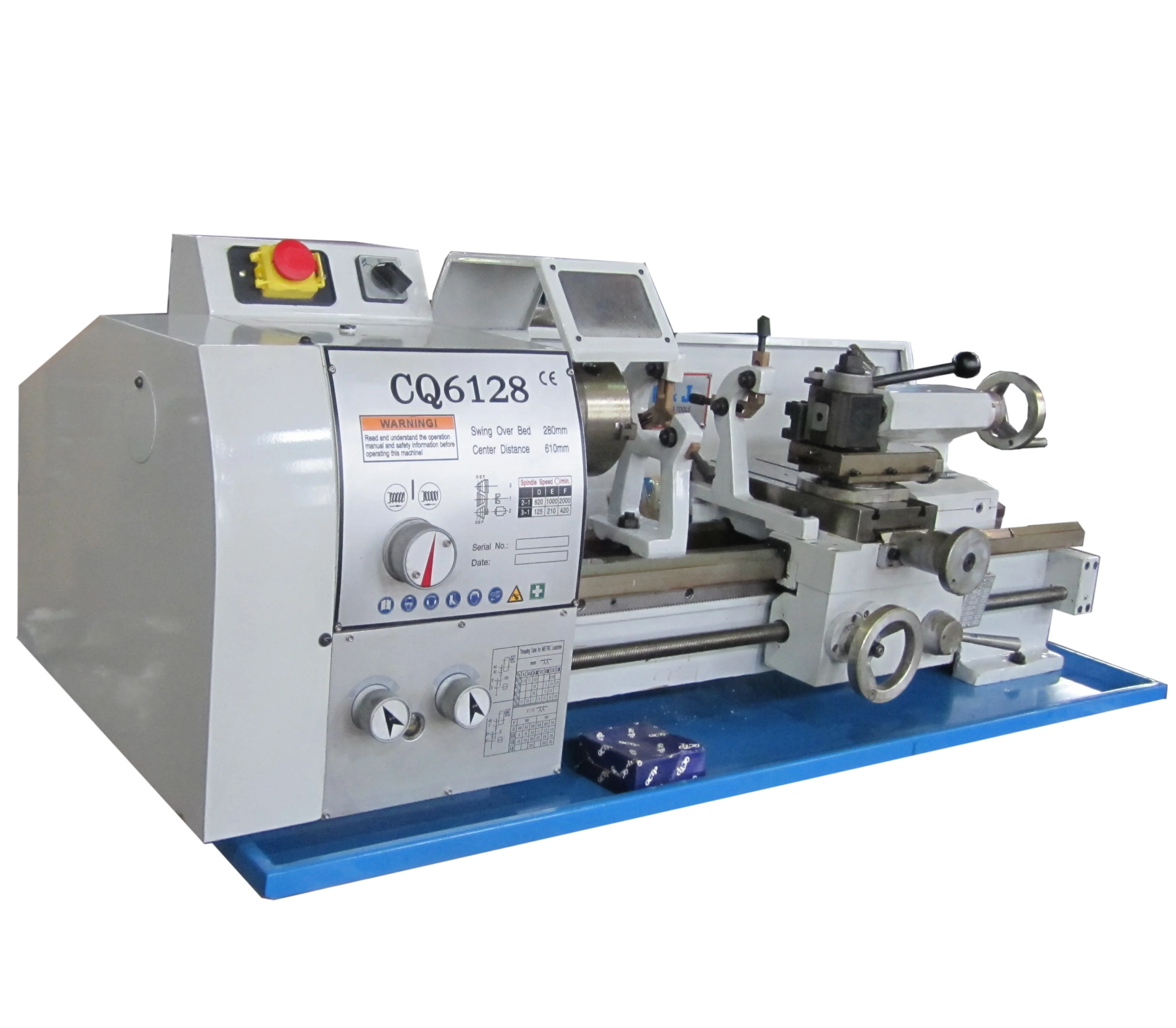 CQ6128 mini lathe machine
