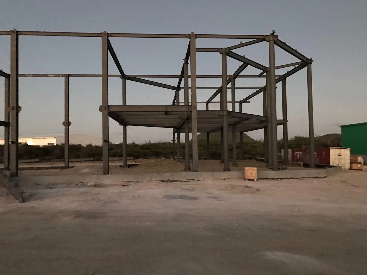 Prefabricated Steel Frame Apartment and office Building