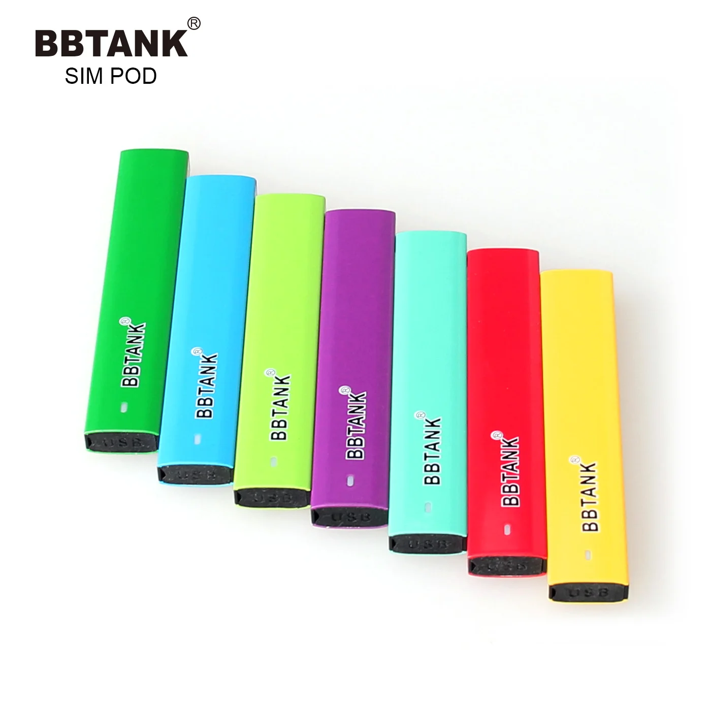  Lead free newest vape pen buttonless BBTANK pod cbd oil ceramic atomizer .5ml 1ml tank e
