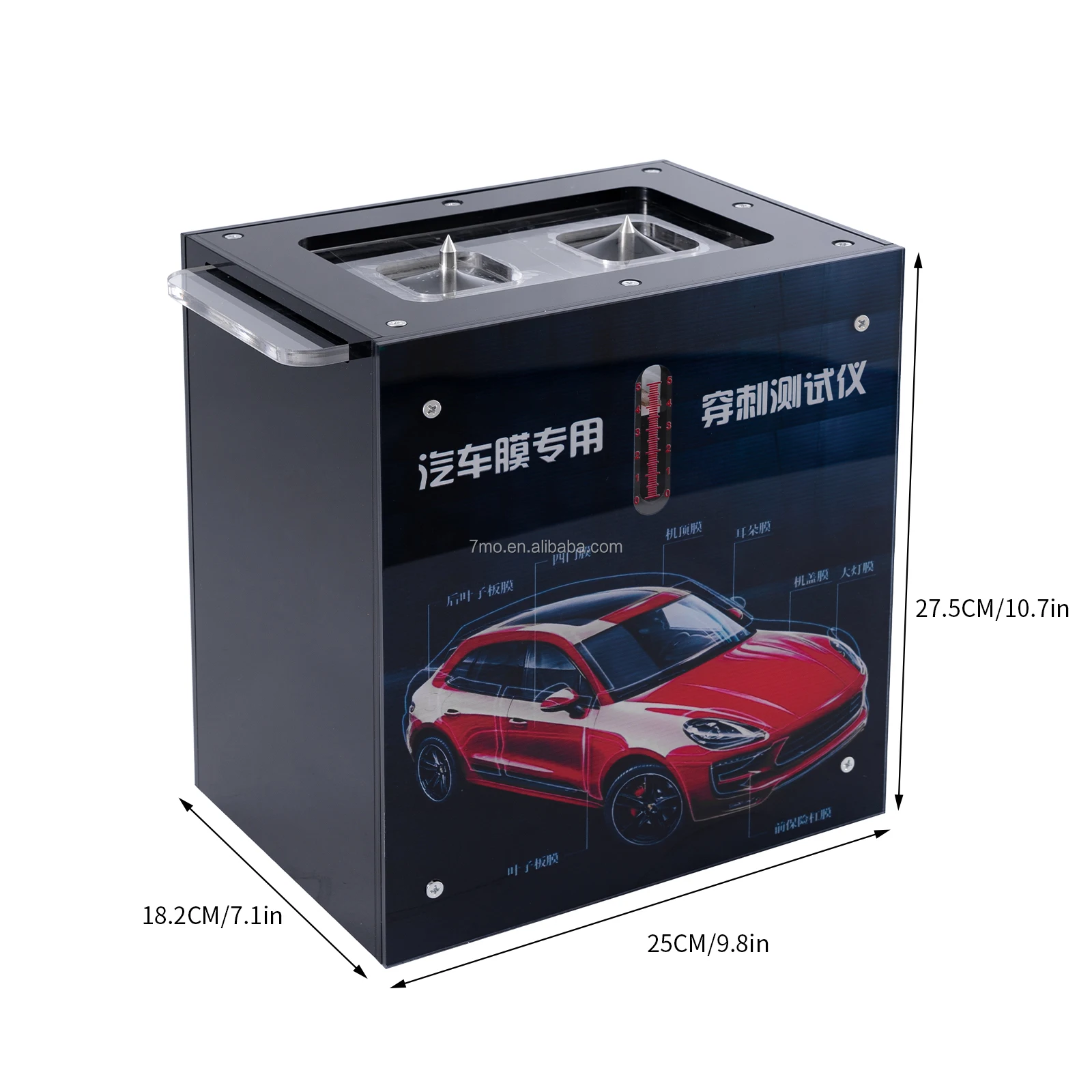 7mo Automatic PPF Window Wrap Film Strength Tester Machine Paint Protection Film Puncture Tester Instrument Testing