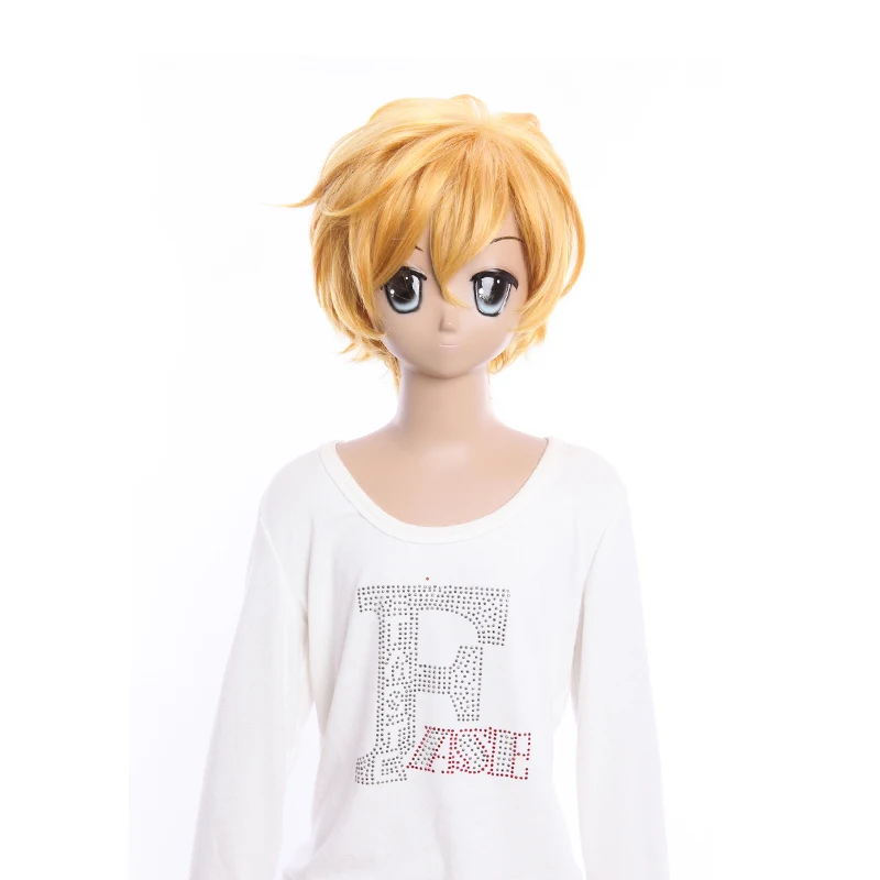 Японский мистический архив анталийского аниме-сериала парик Хью Энтони Дисвард короткий синтетический для косплея