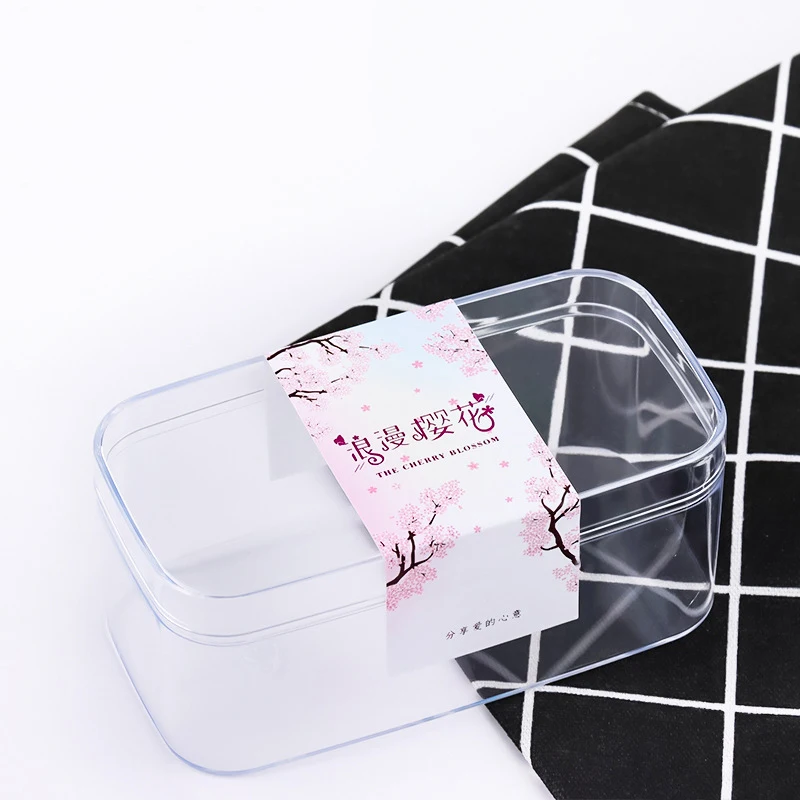 High Quality Square Clear Packaging Oval Transparent PS Plastic Sweet Candy Tiramisu Pastry Container Acrylic Cake Box