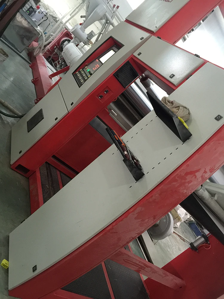 Одношпиндельный обмоточный станок для экструзии плоской пряжи PP