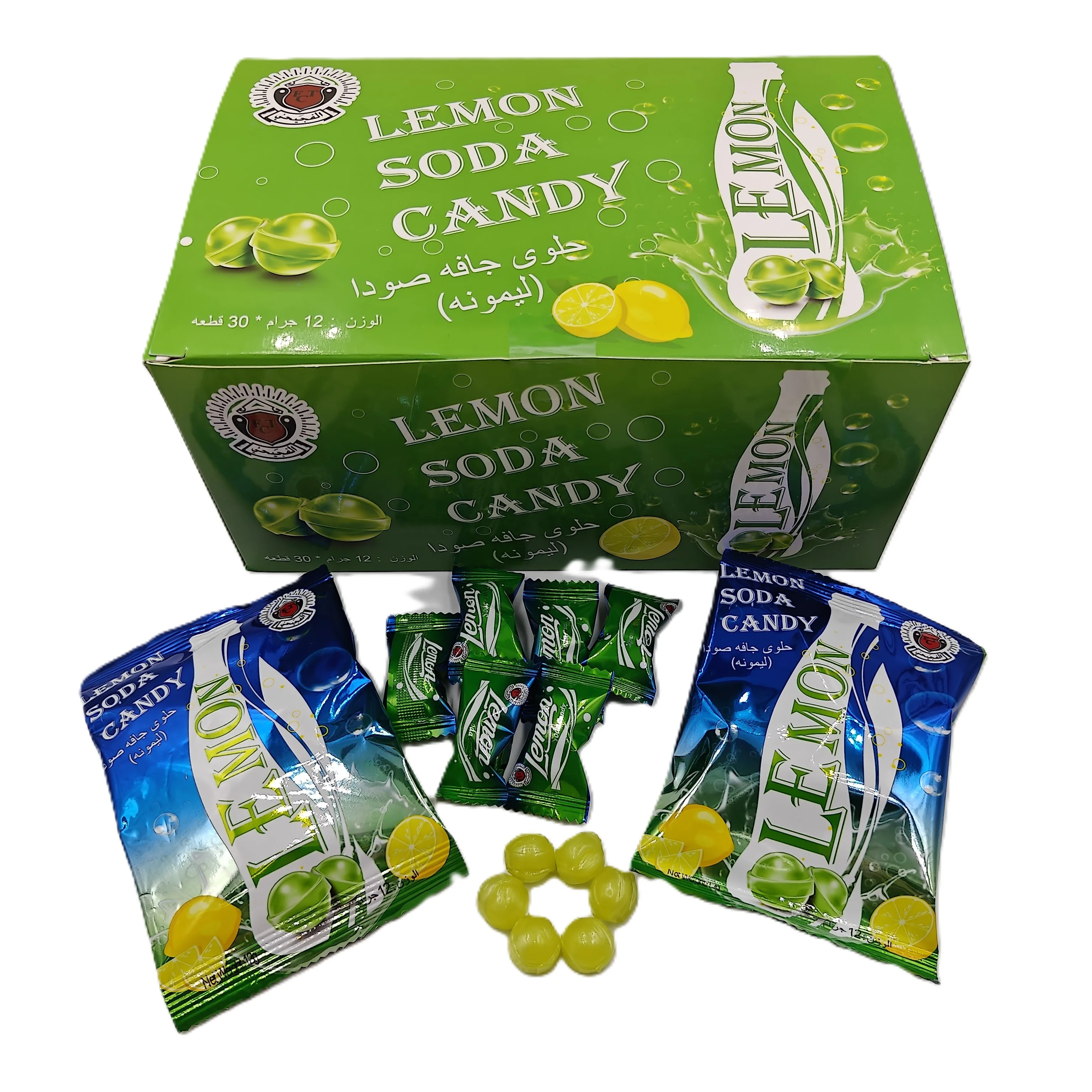 WHOLESALE LEMON CANDY SODA CANDY HARD CANDY GUANGDONG SHUNLONG FOODS HOT SELLING