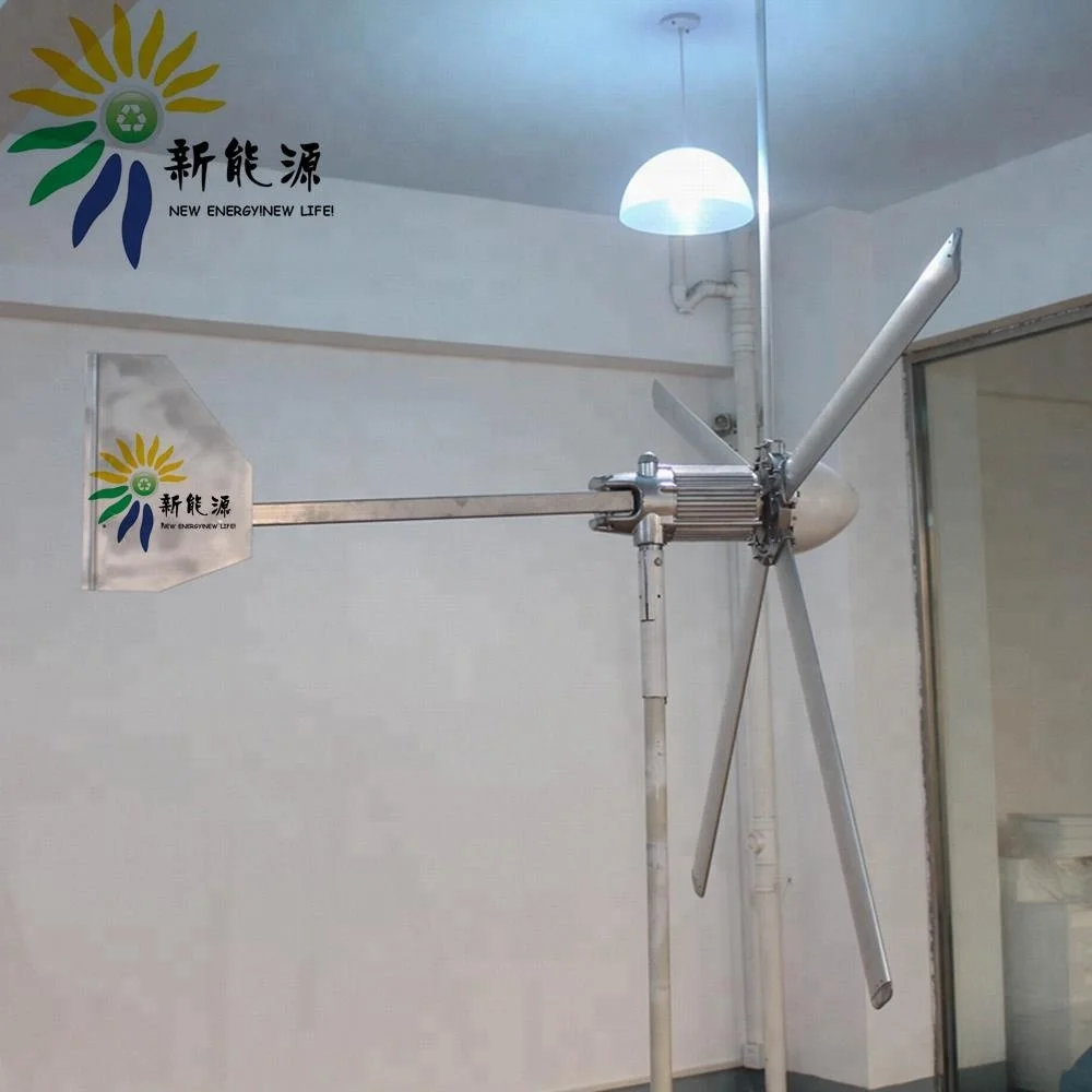 Customizable 500w wind power generator 500w vertical axis wind turbine Long life span